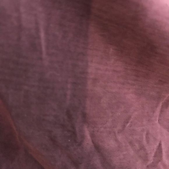 New All Saints Women's Burgundy Red Cold Shoulder Short Sleeves Tyra Top Size S - Picture 4 of 5